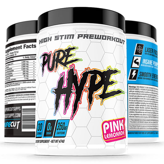 PURECUT SUPPS COCAINE PREWORKOUT! (NOW PURE HYPE!)